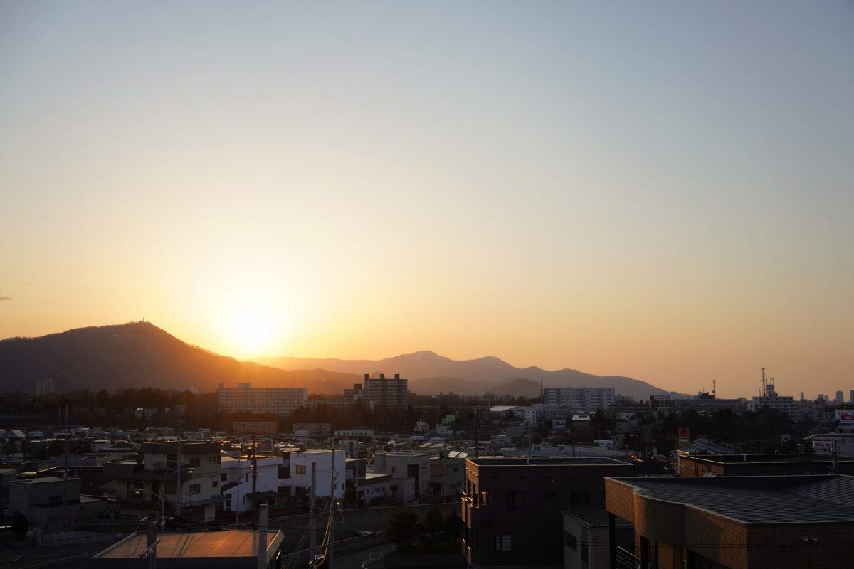 4月17日 札幌市豊平区西岡